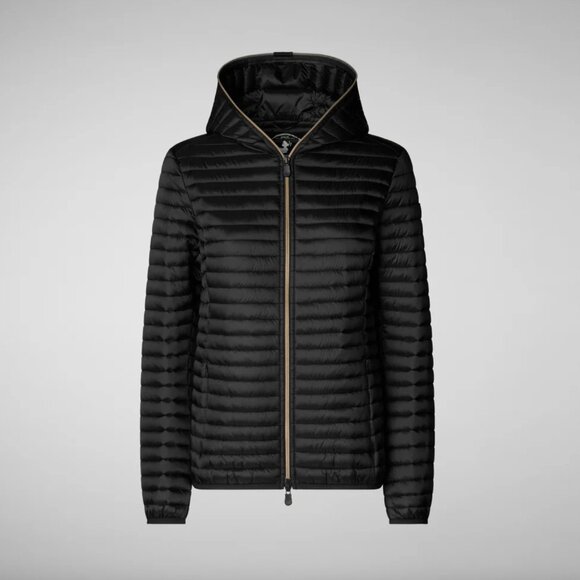 Save The Duck Ultra Light Hooded Puffer Jacket - Picture 1 of 7